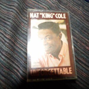 Nat King Cole Unforgettable 1984 Cassette Tape